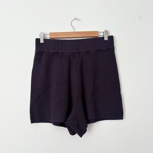 IVL collective high rise sweater shorts